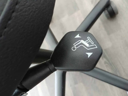 Gentleman Arbeits Hocker mit Rückenlehne